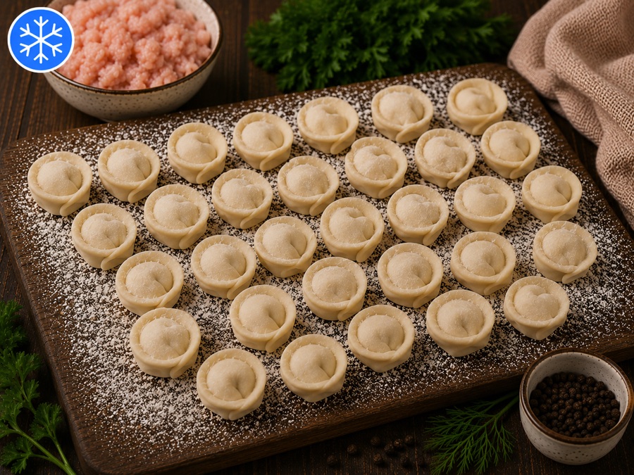 Пельмени (индейка + курица)